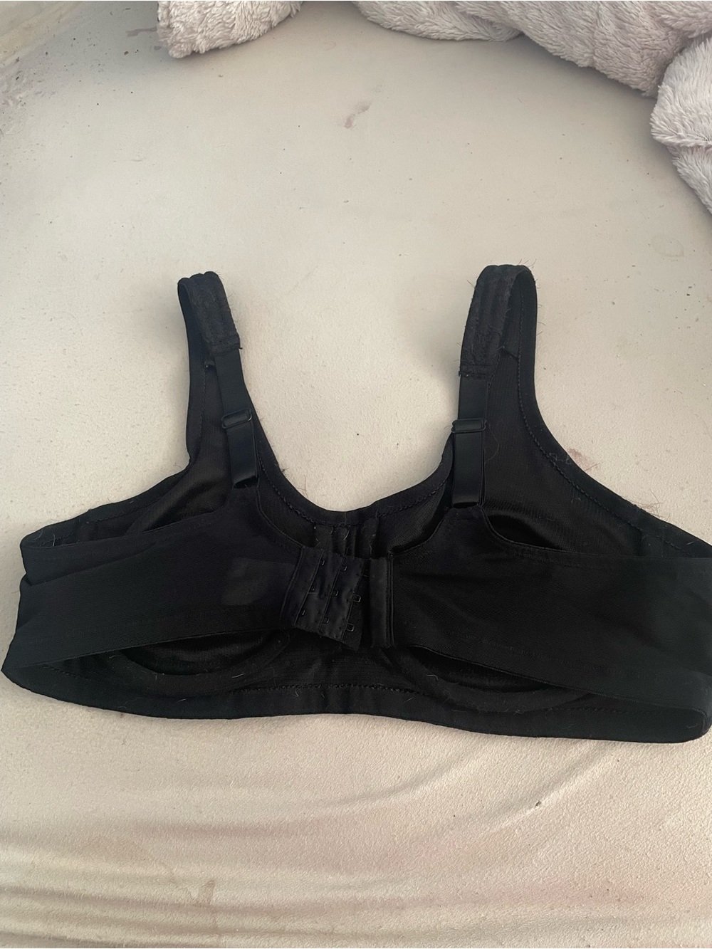 Comfort Support Black underWire Bra